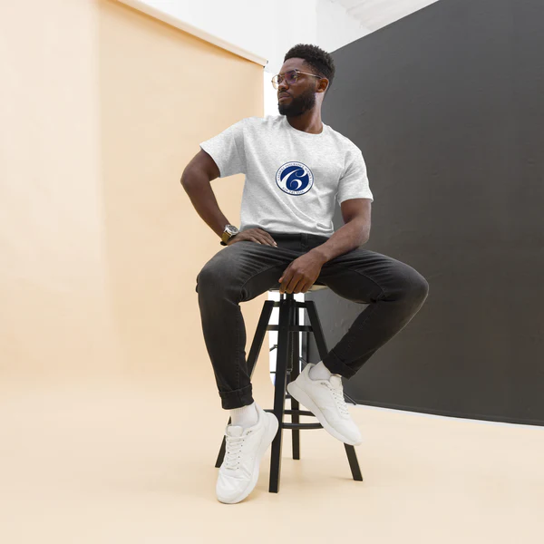 Custom Blue Agency Branded T-Shirt