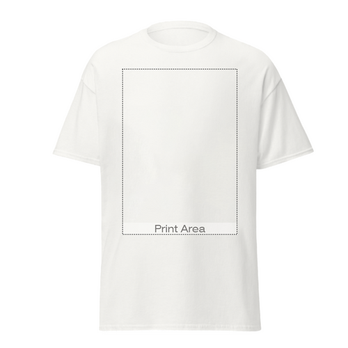 Custom White Agency Branded T-Shirt